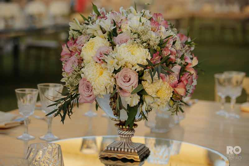 detalles en amarillo para boda