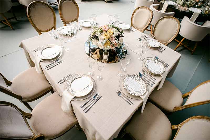 mesa para boda