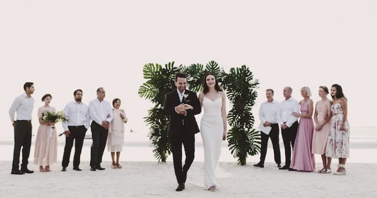 Ceremony at Holbox Island 🐢 Taryn & Carlo