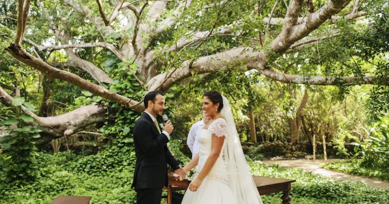 Wedding Ceremony at Hacienda San José ⚡️ Ana Isabel & Juan