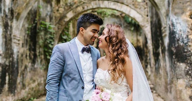 Wedding Ceremony at Hacienda Uayamón 🌻 Liz & Isaac