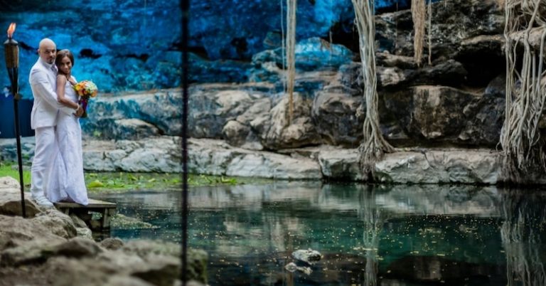 Destination Wedding at Cenote X Batun 🦋 Adriana & Kashan