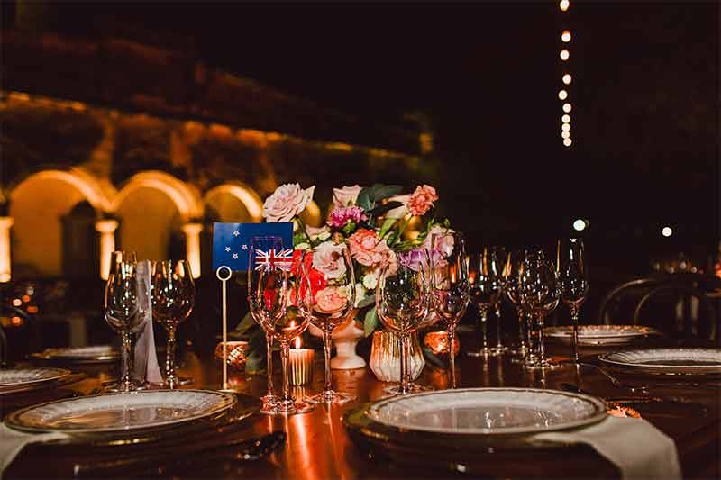 centro de mesa para boda en yucatan