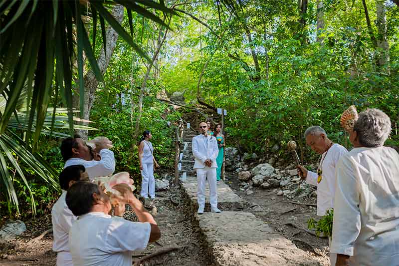 boda en cenote yucatan