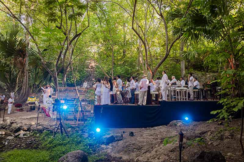 boda en cenote yucatan