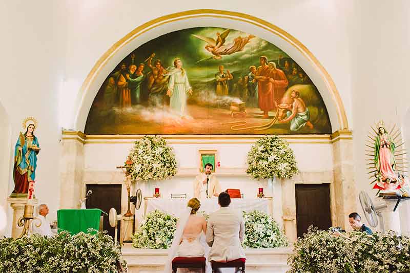 boda religiosa en merida