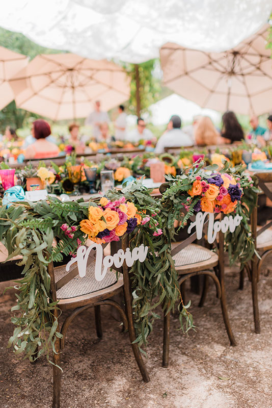 sillas para boda mexicana