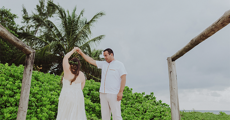 wedding in cozumel