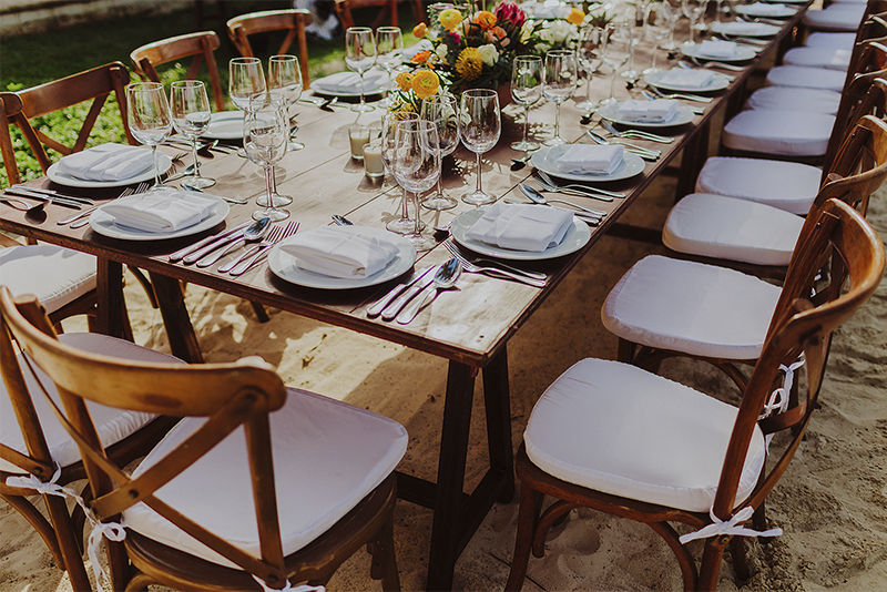 mobiliario para boda