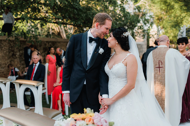 ceremonia wedding yucatan hacienda