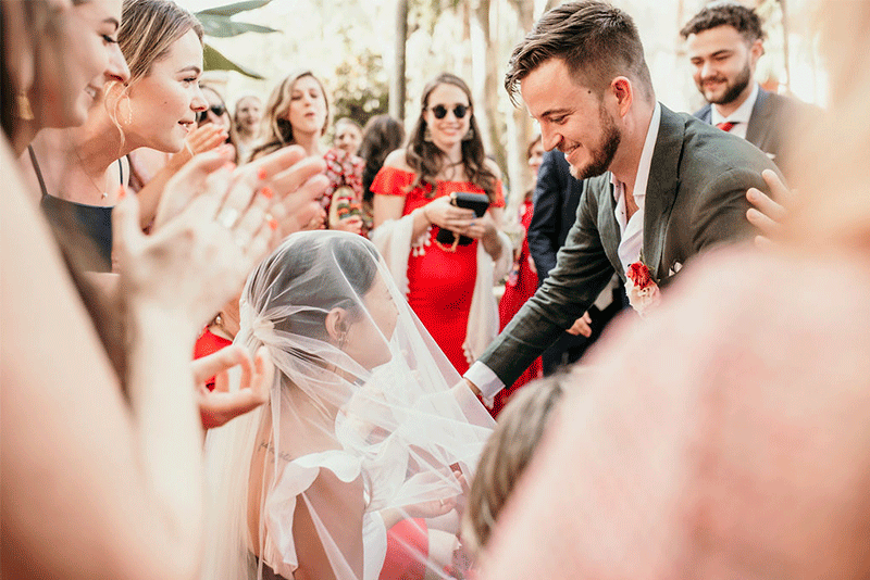 ceremony wedding in hacienda