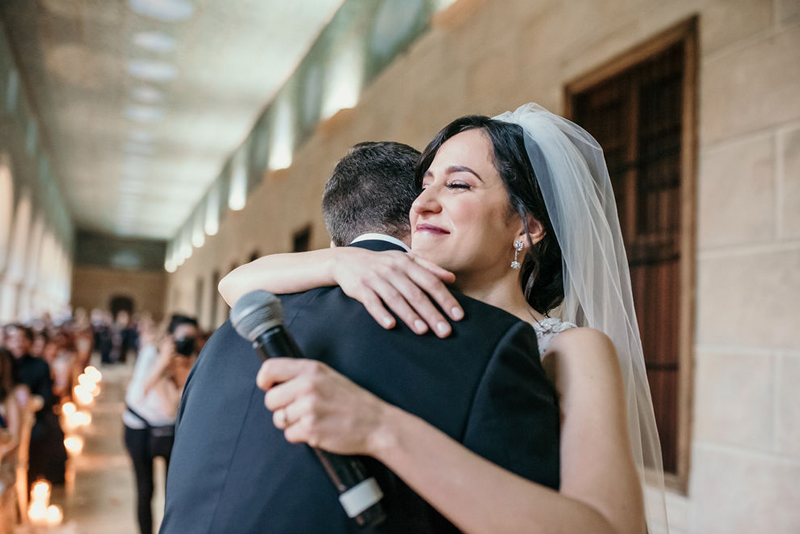 Groom and bride