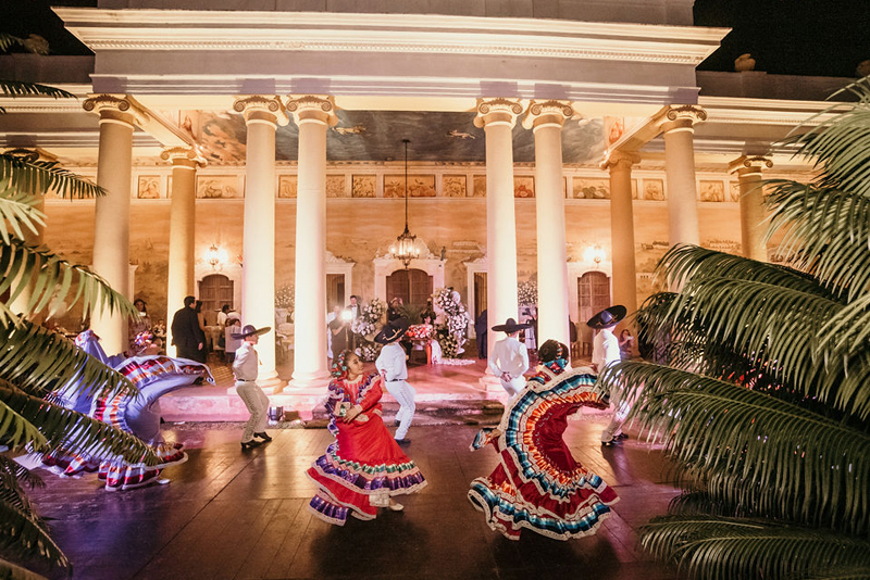 Ballet folklorico en boda 