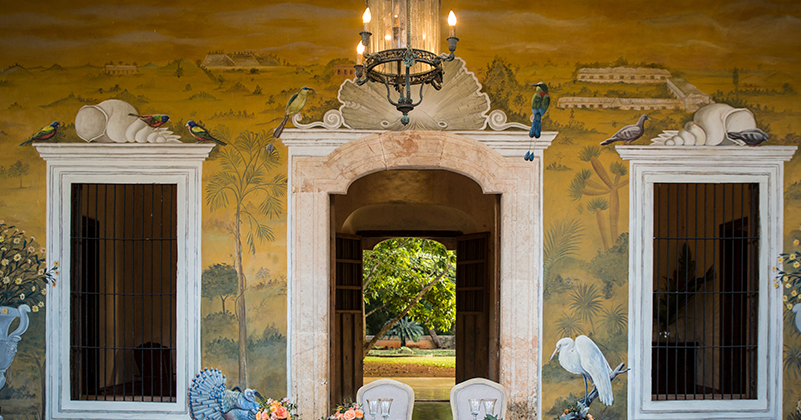 Ceremony at Hacienda Tekik de Regil