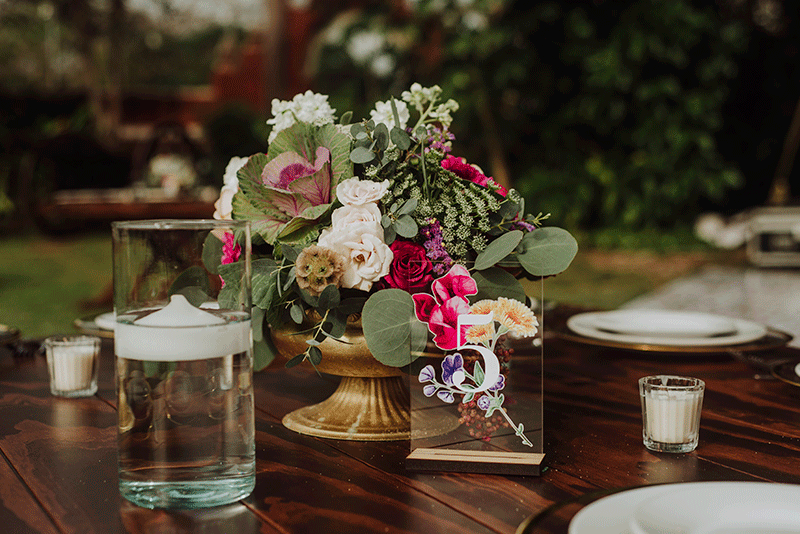 vajillas para boda yucatan