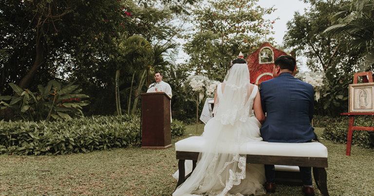 Ceremony Wedding at Hacienda Dzibikak 🌷 Paulina & Humberto