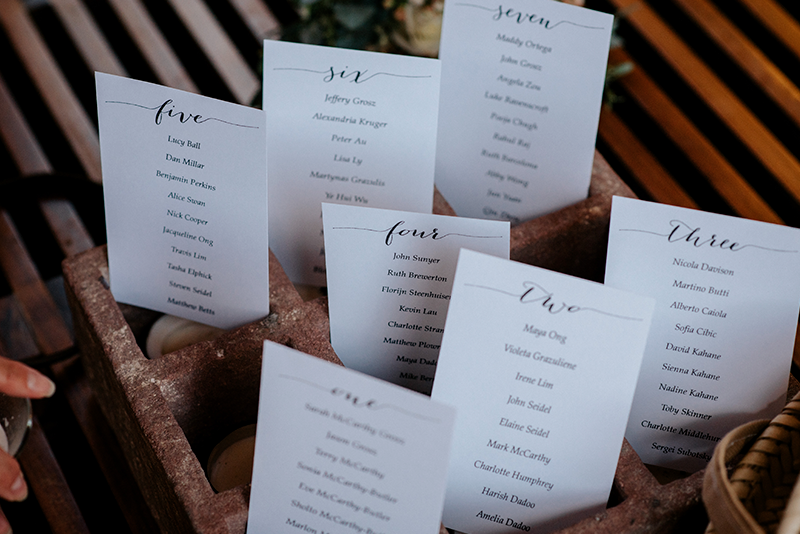 Detalles en boda en hacienda