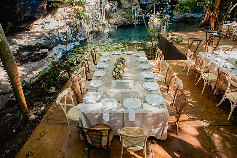 Boda destino en cenote