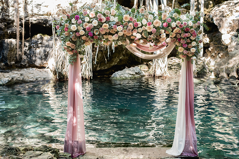 Boda en cenote X'batun