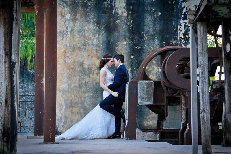 Destination wedding at hacienda 