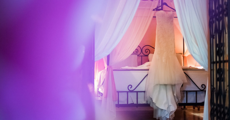 Brides getting ready in Yucatán