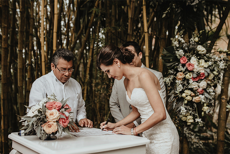 boda civil en hacienda 