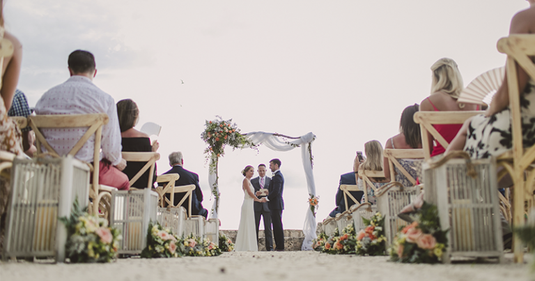 Wedding Ceremony at Holbox Island 🌴 Kelly & Ian