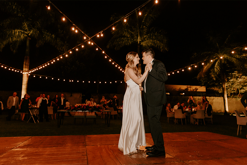 Primer baile de casados boda destino