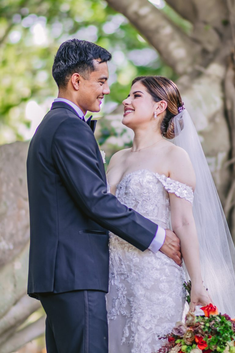 beautiful wedding couple