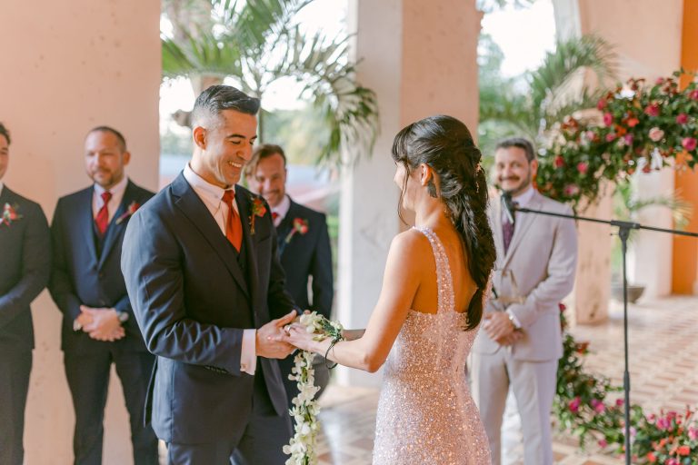 indoor wedding ceremony 