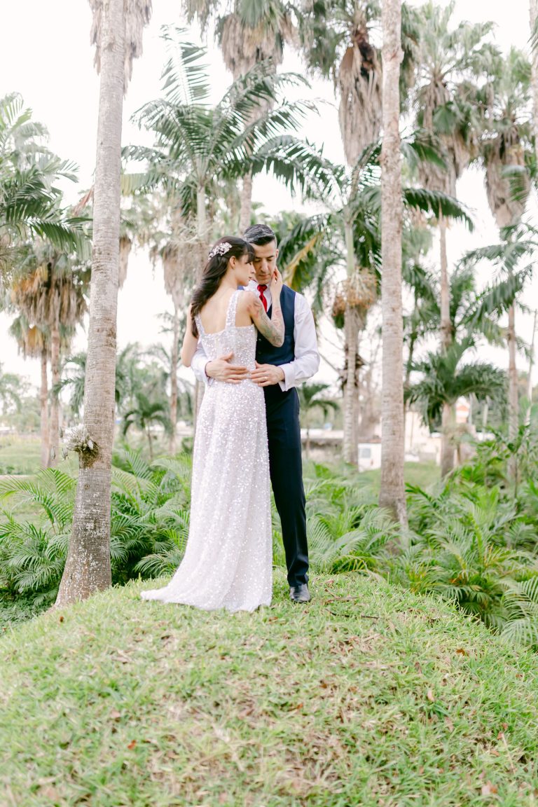 indoor garden wedding