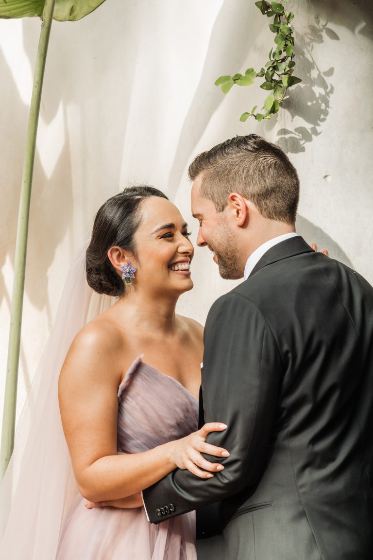 purple wedding dress 