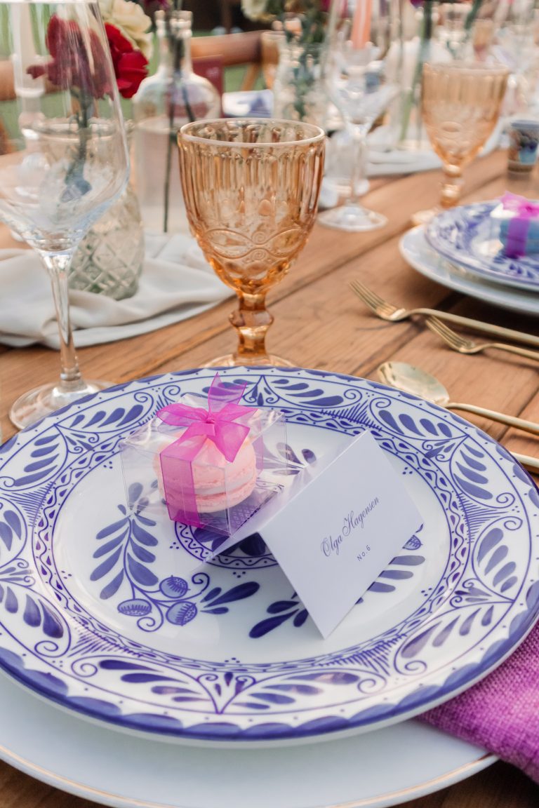 purple wedding centerpieces