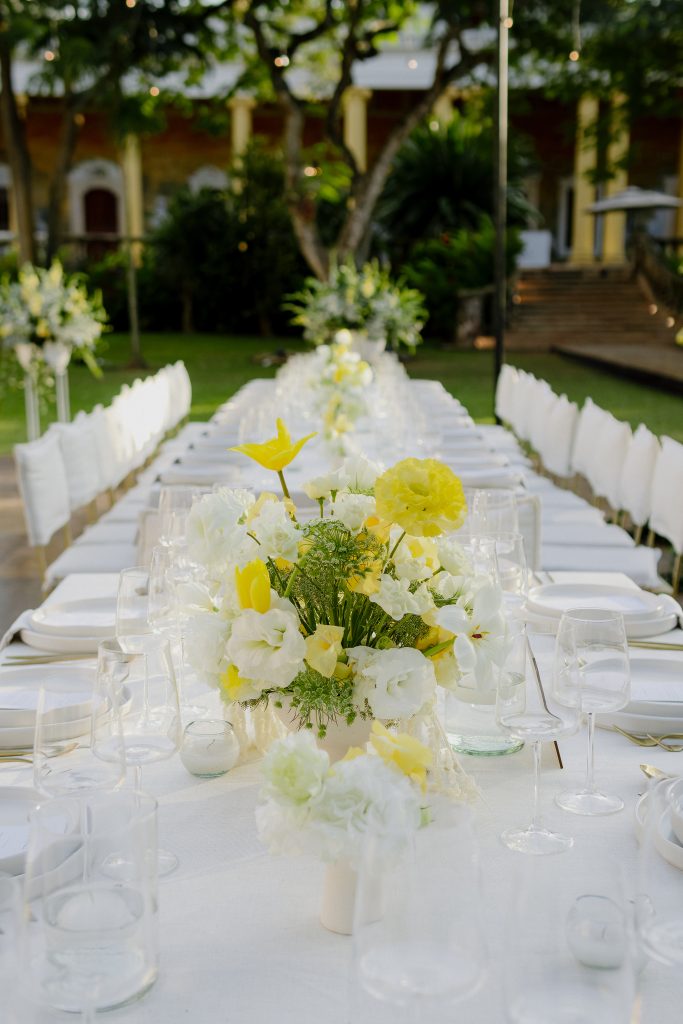 elegant garden party wedding