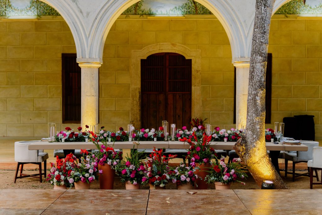 pink flowers for wedding