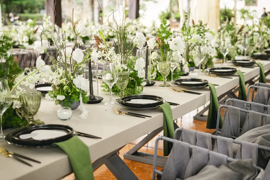 green wedding