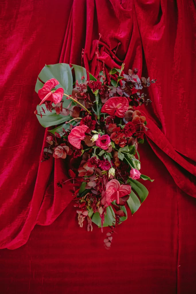 burgundy wedding theme