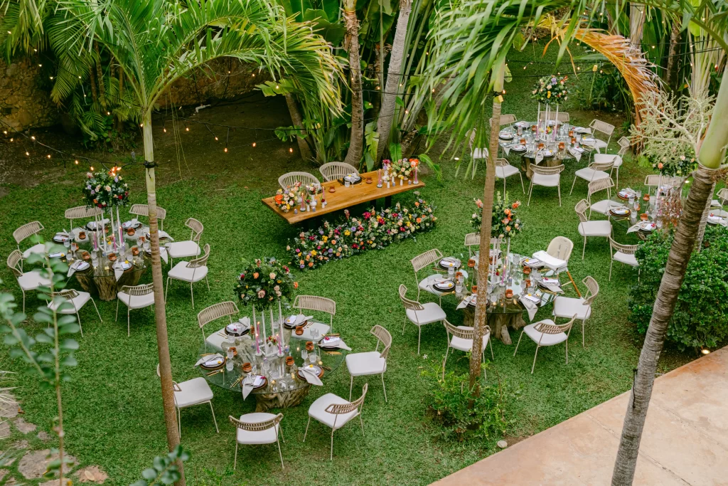Colorful wedding