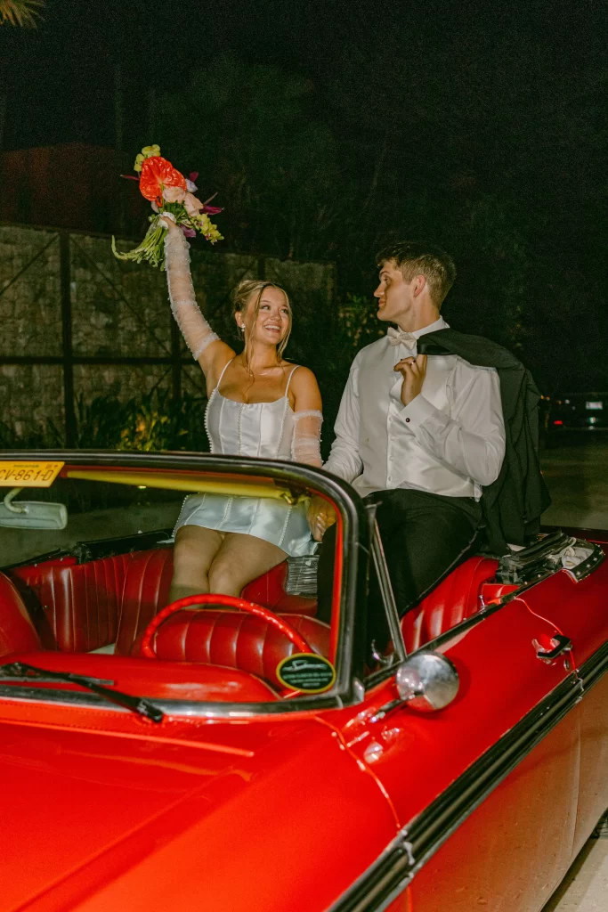 Karra & Gavin colorful wedding