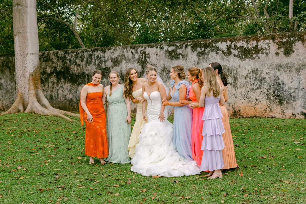 Colorful wedding