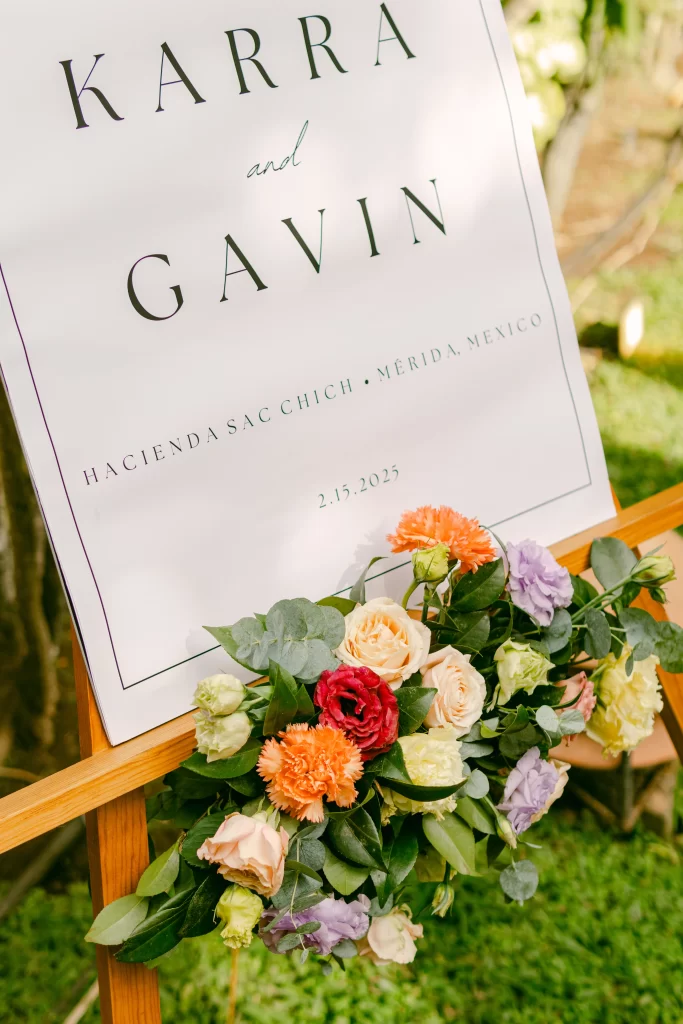 Colorful wedding