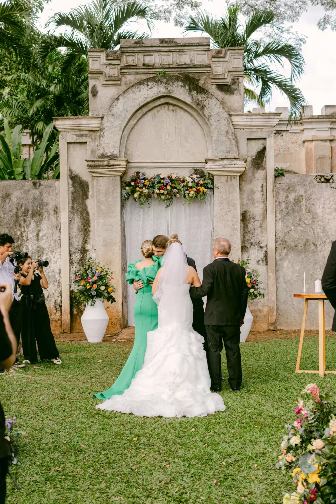 colorful wedding