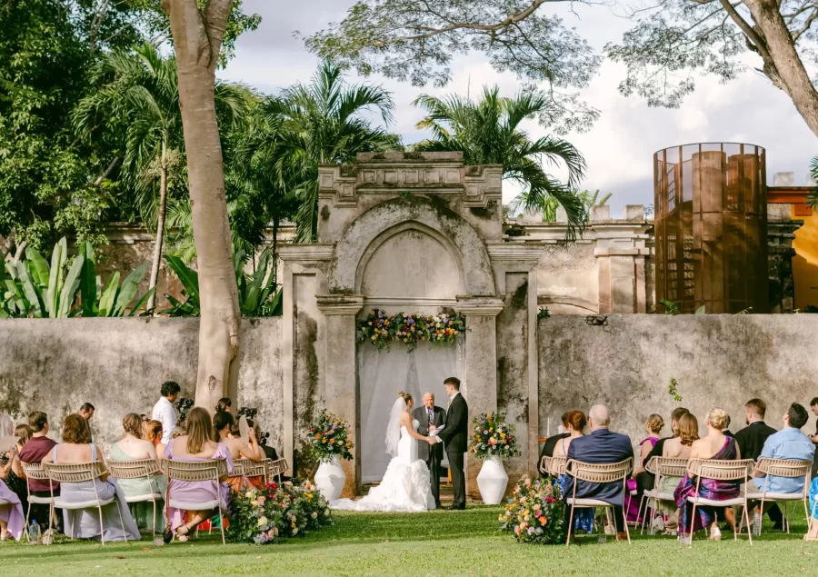 Colorful wedding