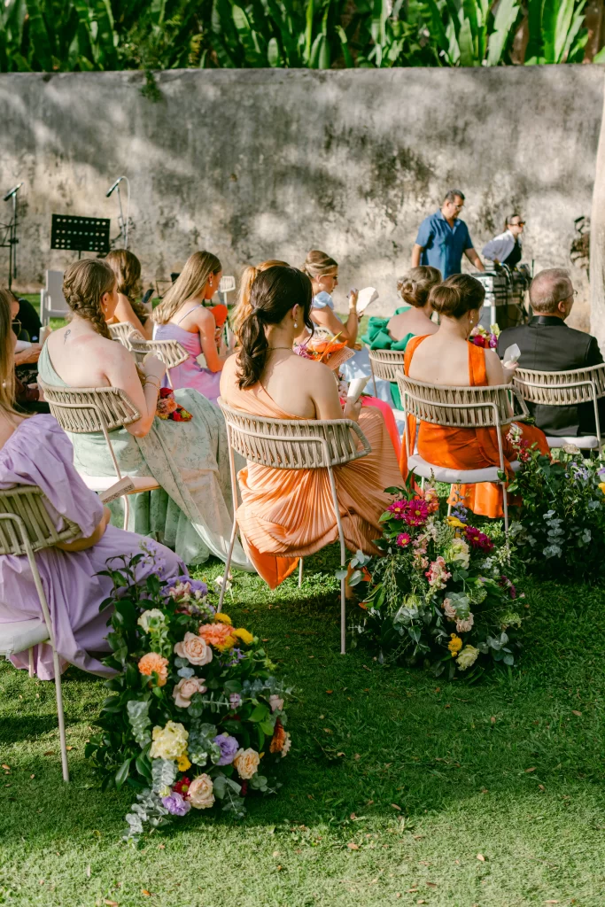 Colorful wedding