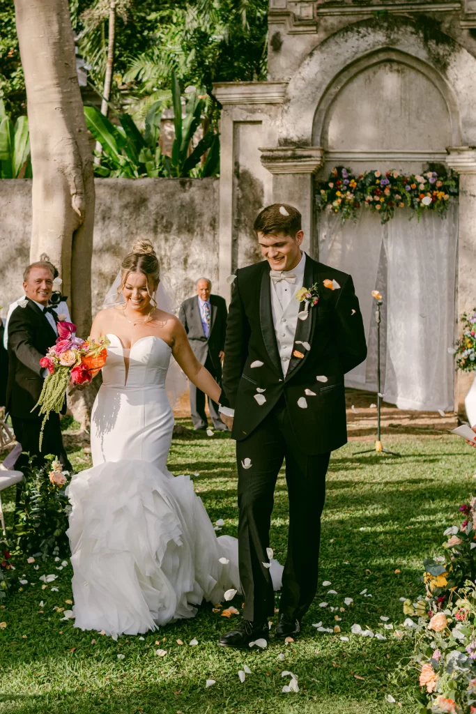 colorful wedding