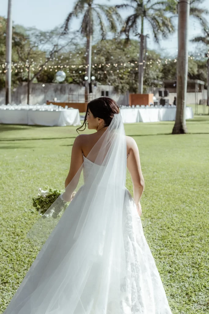white dress