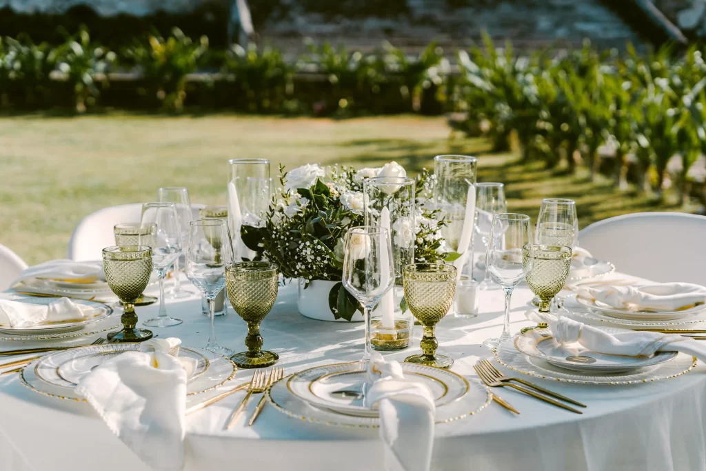 classic white wedding