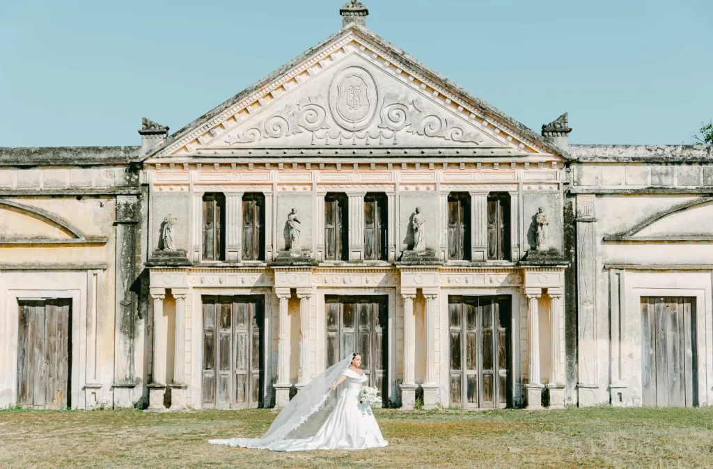 classic white wedding