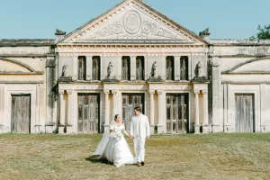 classic white wedding